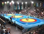 Wrestling at the Commonwealth Games, courtesy of Designhive/Glasgow 2014