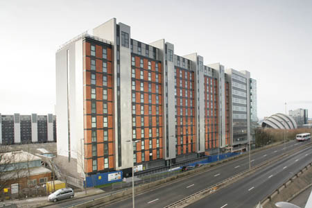 Skyline apartments and 133 Finnieston Street commercial space