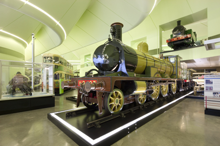 An interior exhibit at the Riverside Museum