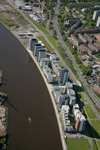 The Glasgow Harbour apartments